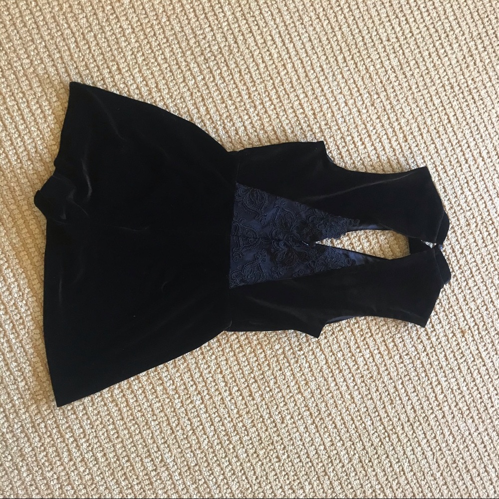 Black Topshop Romper